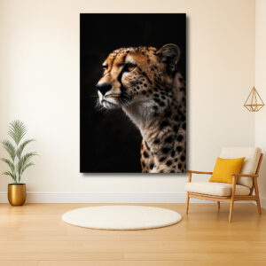 Majestueuze uitstraling van een cheetah