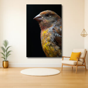 Levendige Kleurige Vogelportret