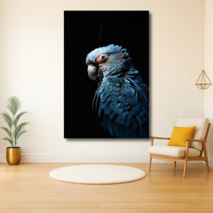 Majestueuze Ara in Profil