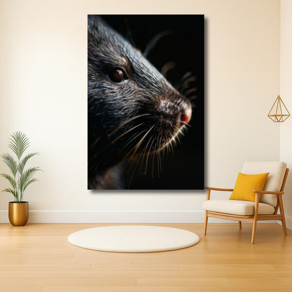 Gedetailleerde studie van een dierenportret