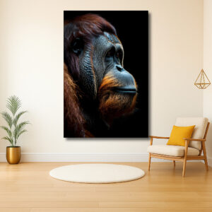 Opvallend Portret van een Orang-Oetan