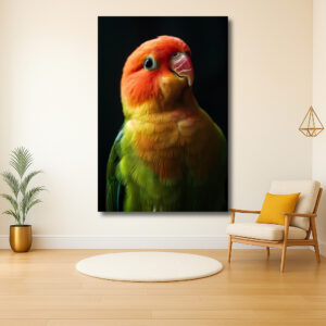 Kleurrijke Papegaai in Portret