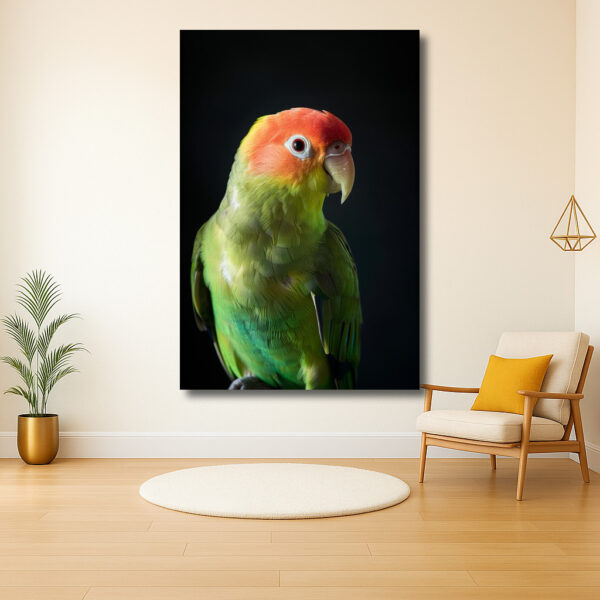 Kleurrijke portret van een papegaai