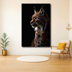 Majestueuze uitstraling van een lynx
