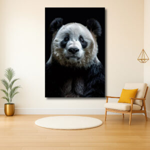 Gedetailleerd portret van een panda