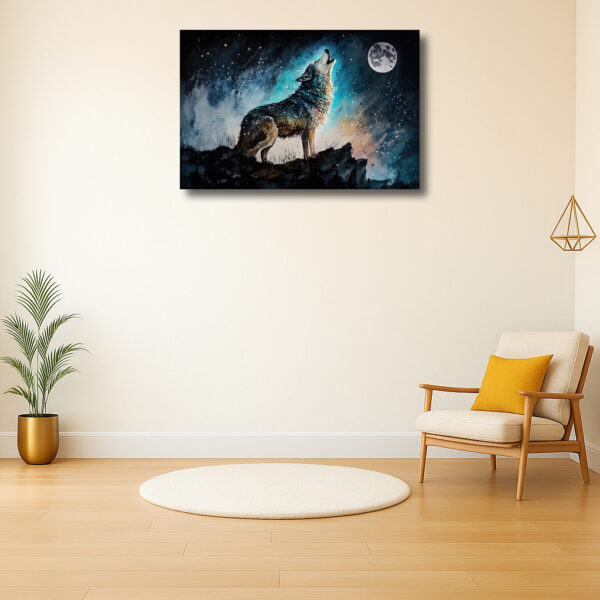 Wolf in de Nachthemel