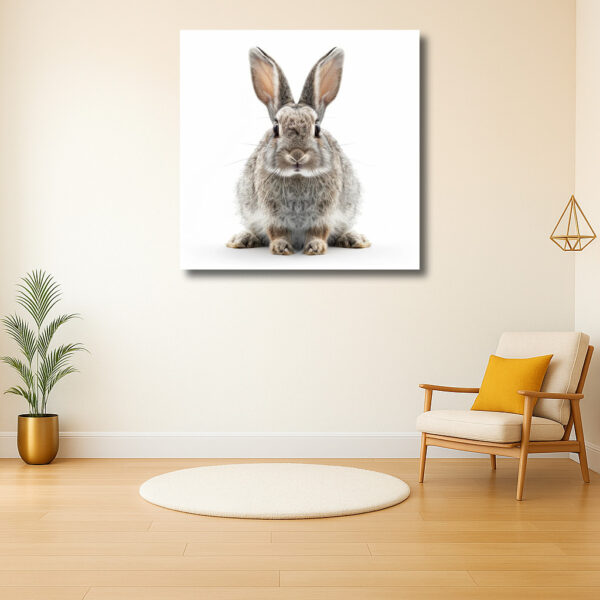 Vrolijke konijnenportret