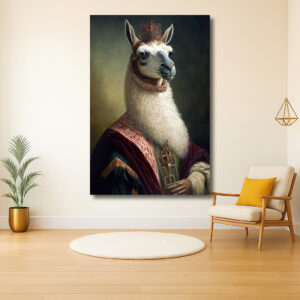 Majestueuze Lama Koning
