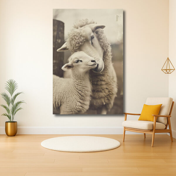 Tedere Omhelzing van Schapen