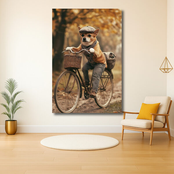 Herfstfietstocht met Stijlvolle Hond