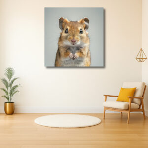 Schattige muis portret