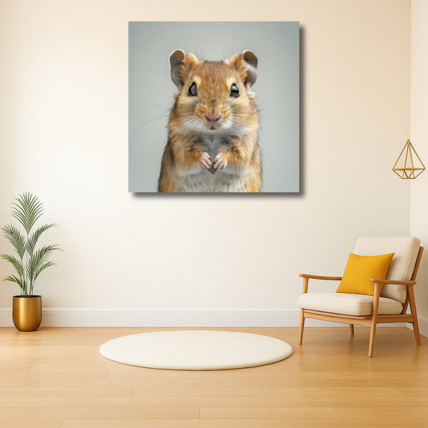 Schattige muis portret