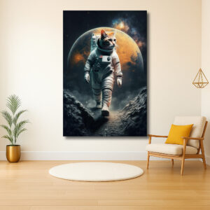 Ruimteavontuur van de Astronautenkat