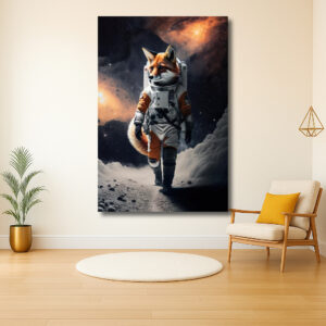 Astronaut Vos in het Universum