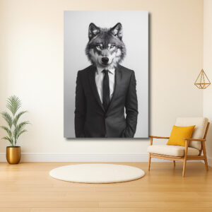 Wolf in zakenpak
