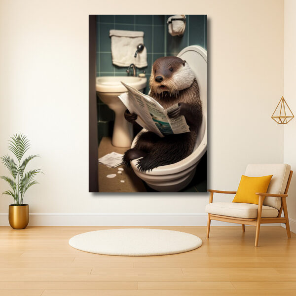 Eén dag uit het leven van een nieuwsgierige otter