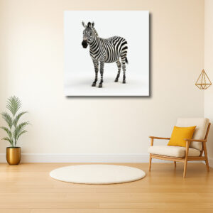 Zebra met Strepen in het Wilde