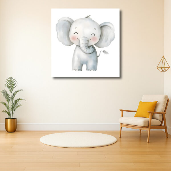 Schattige lachende olifant