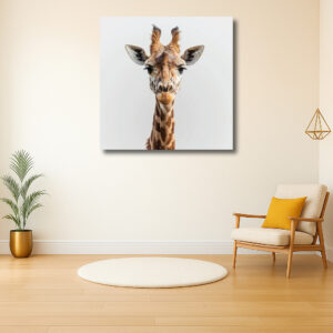 Prachtige giraffe close-up