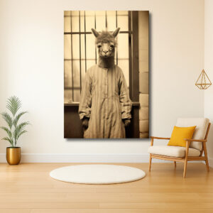 Lama in gevangenis pyjama