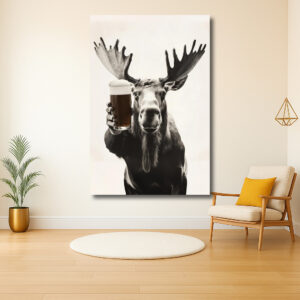 Eland met Bierglas: Een Unieke Combinatie