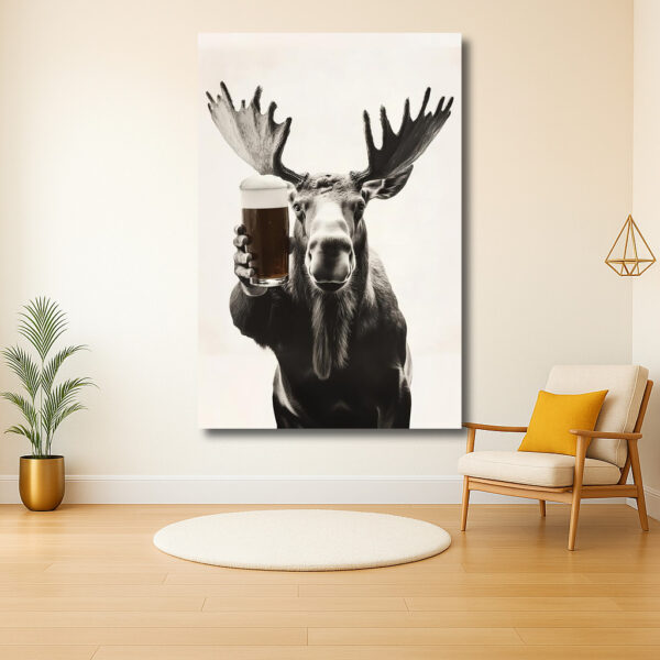 Eland met Bierglas: Een Unieke Combinatie