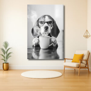 Cafébezoek met een Beagle
