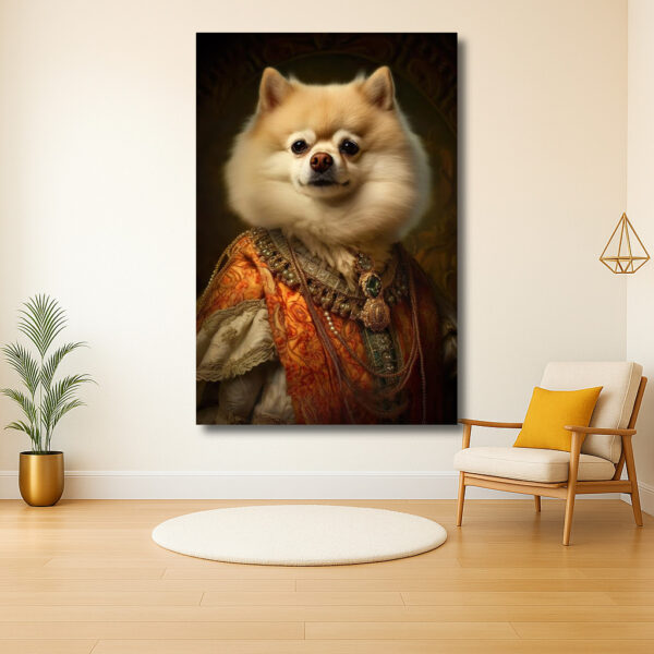 Koninklijke charme van de Pomeranian