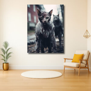 Katten in Mysterieus Licht