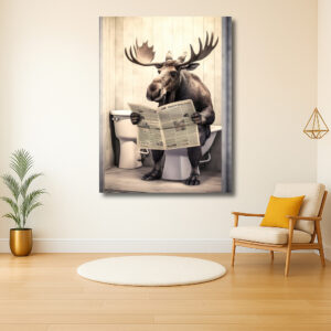Eland Rustmoment op de WC