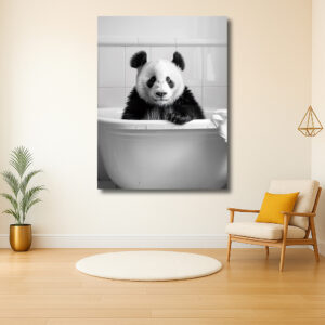 Panda in het Bad