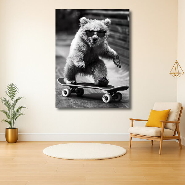 Coolste Beer op een Skateboard