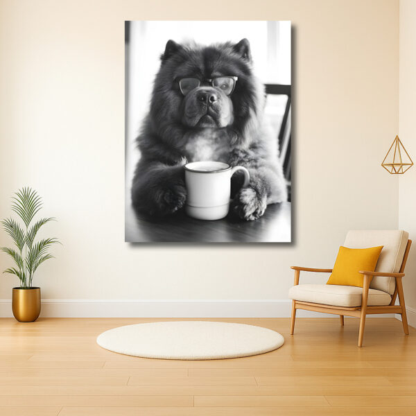 Koffiepauze met Stijlvolle Hond