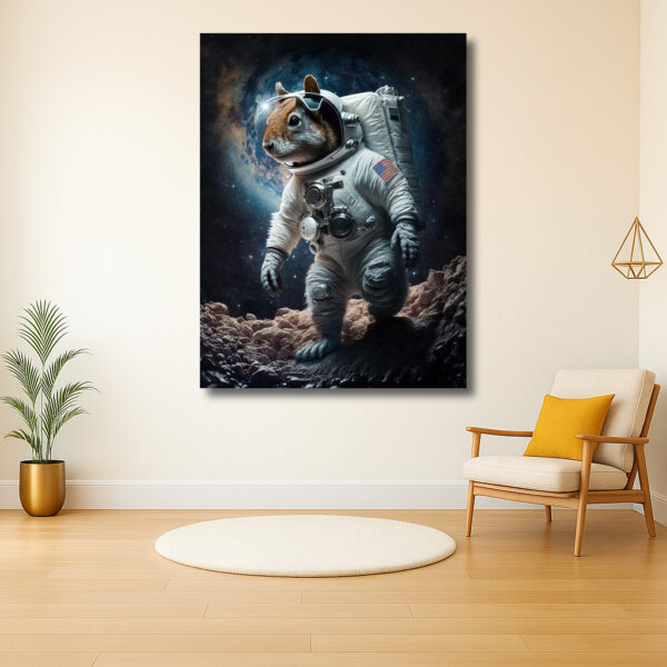 Ruimteverkenner Eekhoorn verkent het universum