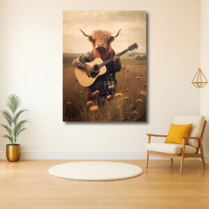Muzikale Hooglander in het Veld