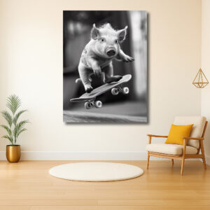Vliegende Varkens op Skateboards