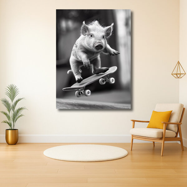 Vliegende Varkens op Skateboards