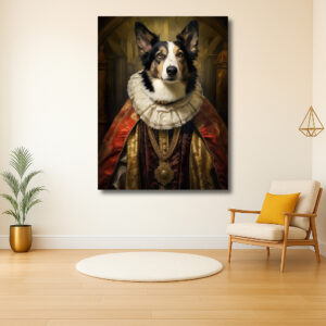 Koninklijke Hond in Historisch Kostuum