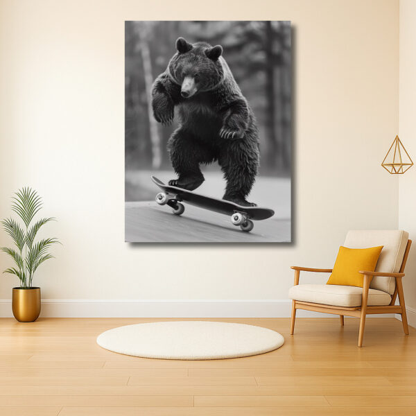 Skaterbeer in actie