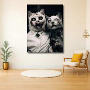 Intrigerend Beeld van Opmerkelijke Katten