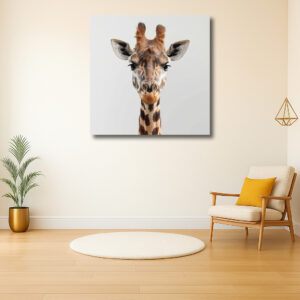 Majesteitelijke Blik van een Giraffe