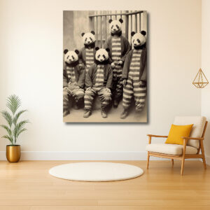 Panda Gevangenisfoto: Een Curieuze Groep