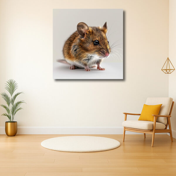 Gedetailleerde muis in close-up