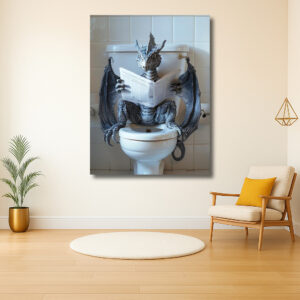 Drakenkrant op het Toilet