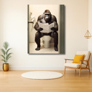Een Serene Ochtend voor de Gorilla
