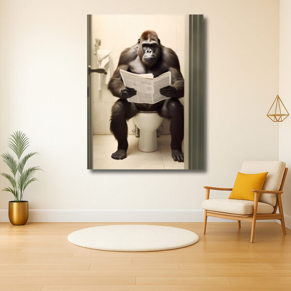 Een Serene Ochtend voor de Gorilla