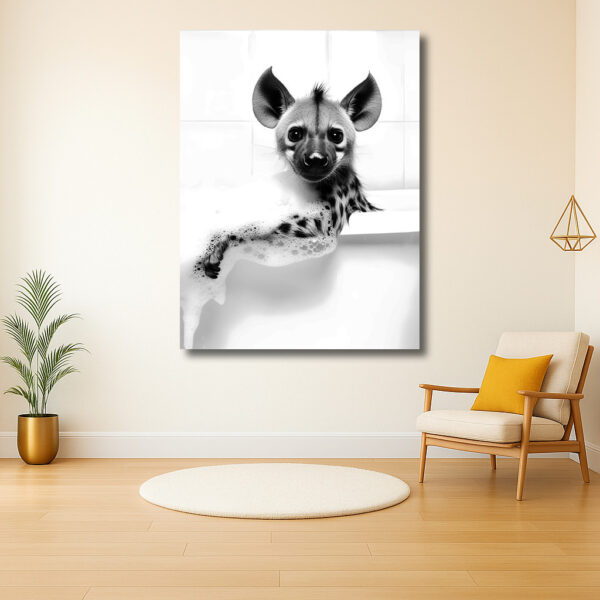 Hyena in een Zeepbad