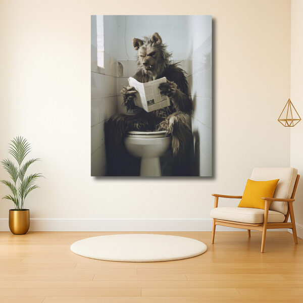 De leesgrage weerwolf
