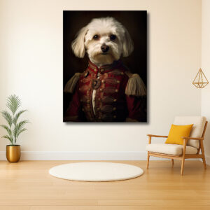 Edele Hond in Klassieke Uniform