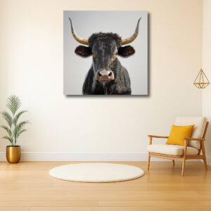 Sterke Blik van een Stier